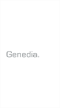 Mobile Screenshot of genedia.de